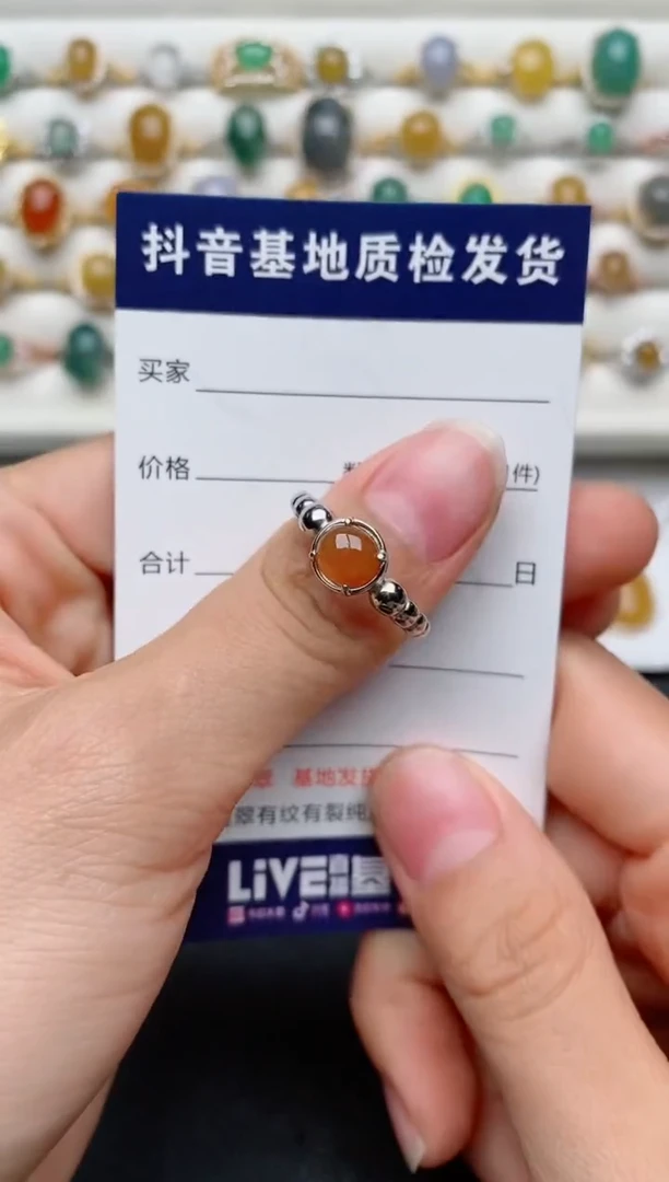 【闪购商品】翡翠戒指银S925镶嵌...........