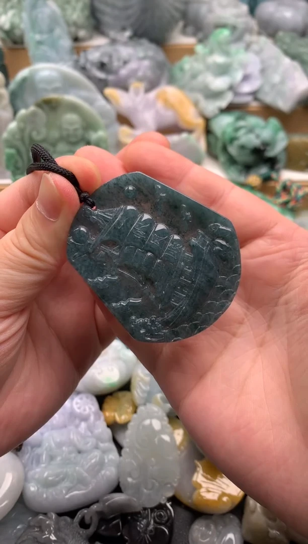 吊坠(不含链)未镶嵌翡翠1