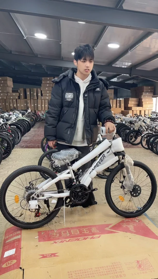 22寸-21速-银【默认微瑕，不退不换，介意勿拍】