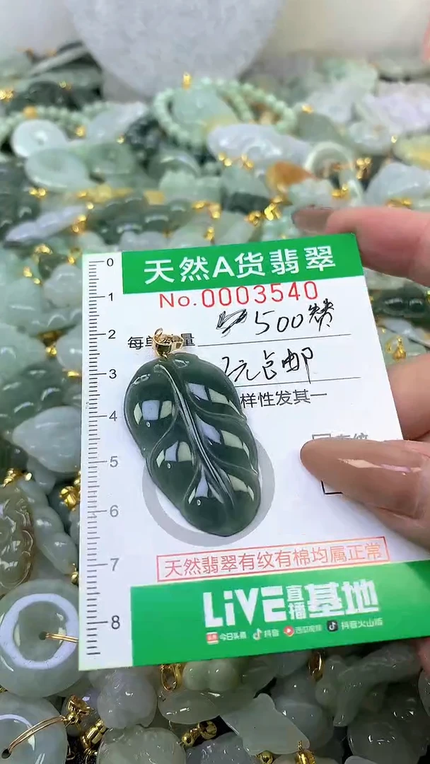 颈饰未镶嵌翡翠未镶嵌天然A货翡翠