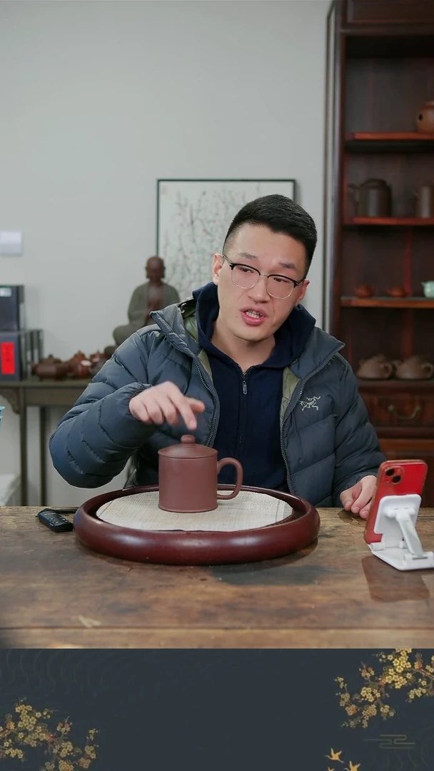 【闪购商品】紫砂茶壶老行家紫砂盖杯