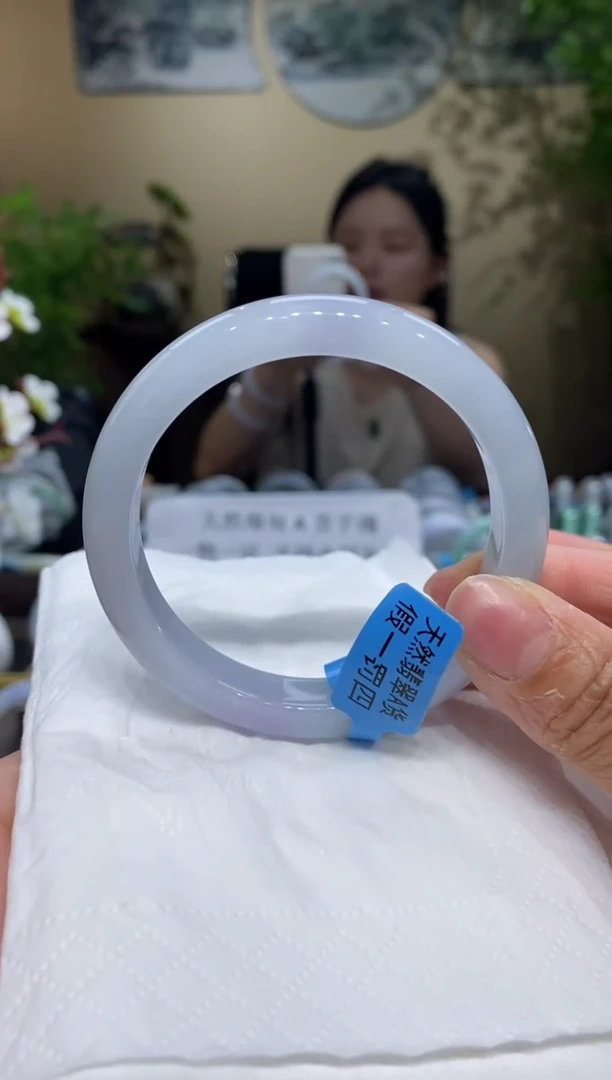 翡翠手镯未镶嵌翡翠57-58