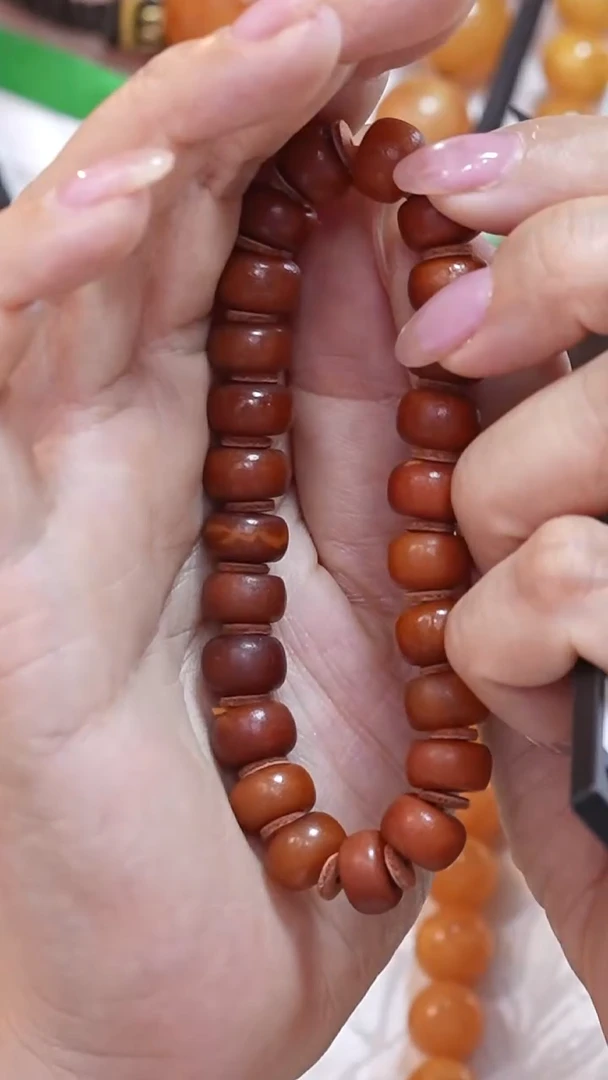 蜜蜡颈饰未镶嵌8706天然蜜蜡珠宝奇石云端妖孽全部保真