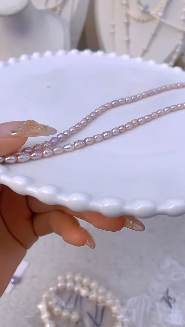 颈饰未镶嵌淡水珍珠03.K