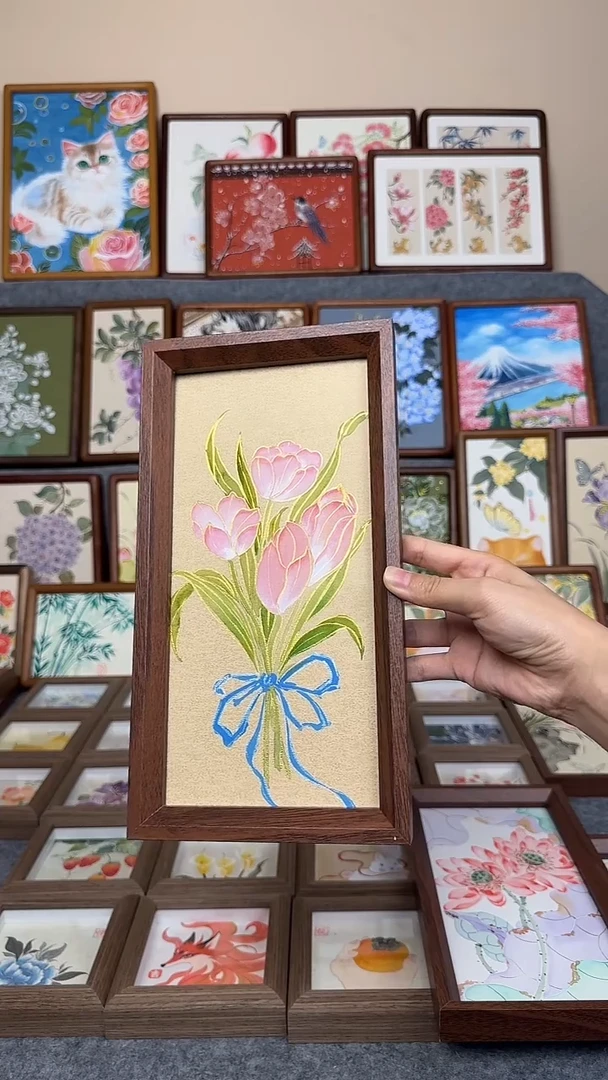 木双层款郁金香花束