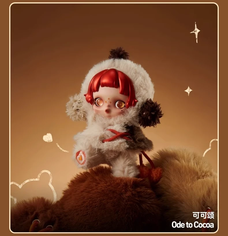 POPMART泡泡玛特SKULLPANDA冬日乐章系列SP搪胶脸毛绒公仔盲盒礼