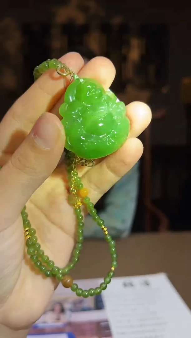 颈饰未镶嵌和田玉C626