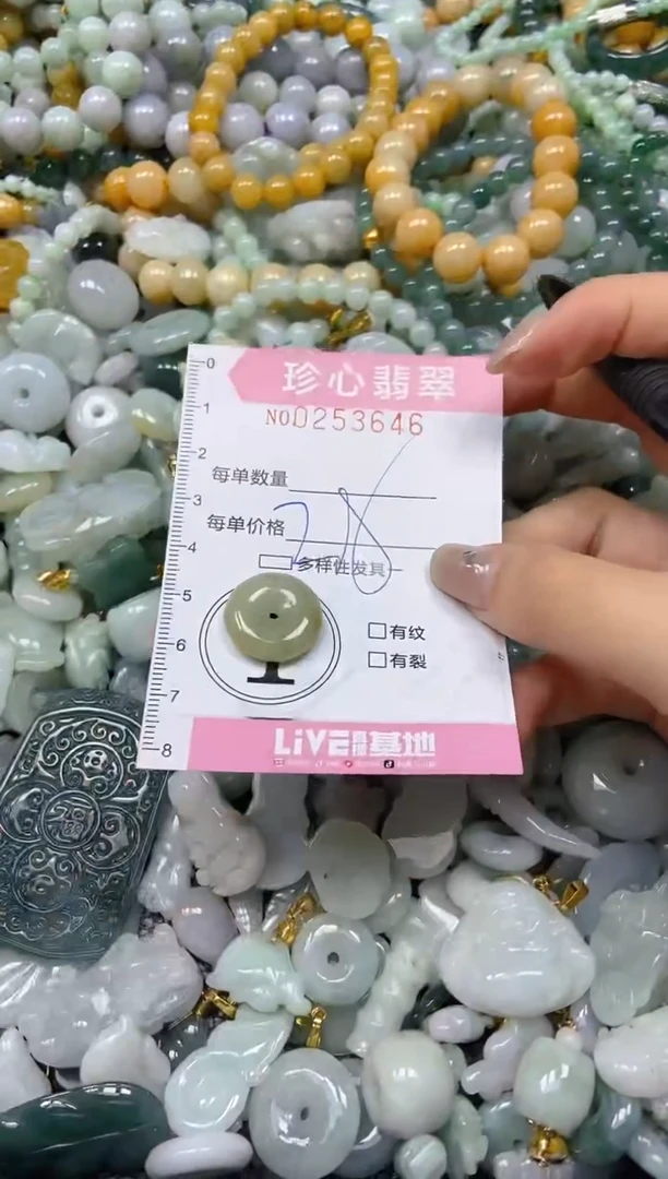 翡翠未镶嵌颈饰闪购0253646