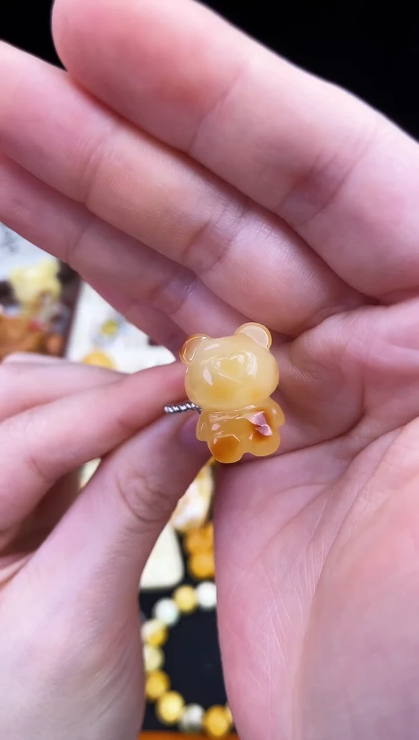 琥珀未镶嵌珠宝奇石悟*柒月