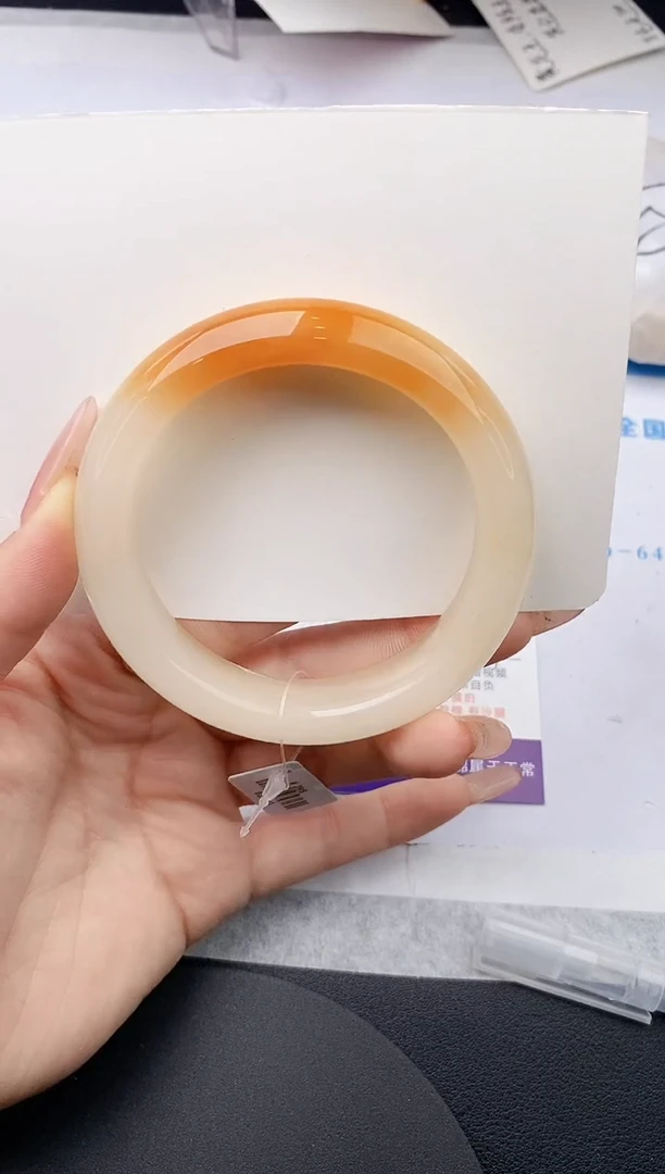 未镶嵌手镯石英质玉w187-HHB58+