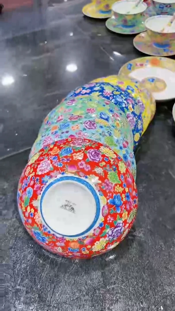 【闪购商品】瓷片8英寸元宝盘6个景德镇陶瓷