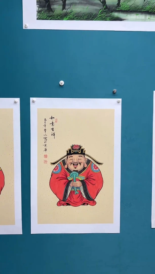 竖款泰**出娜兰书院艺术作品专属链接