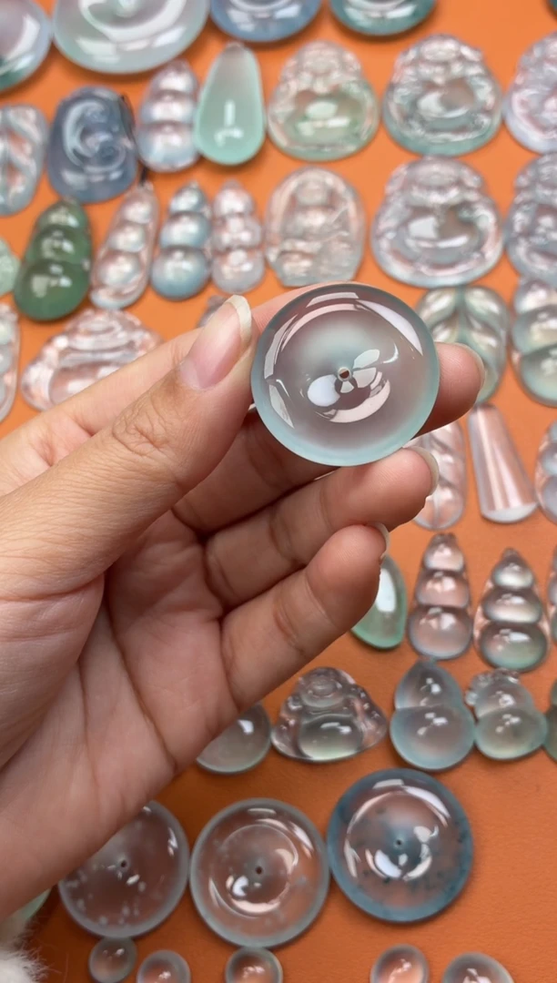 吊坠(不含链)未镶嵌翡翠42 平安扣 29.7 5.8