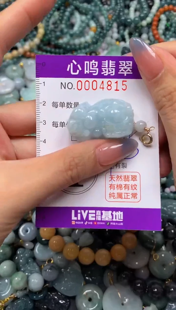 颈饰未镶嵌翡翠闪购004815