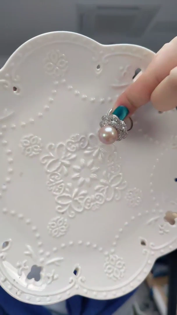 颈饰未镶嵌淡水珍珠钻****️0660戒指