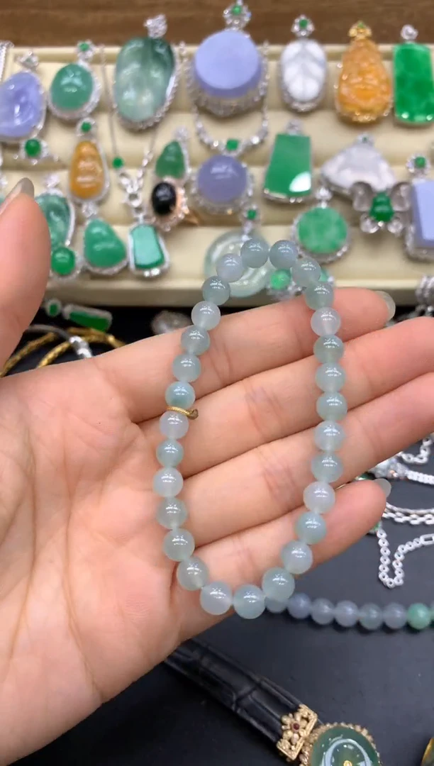 【闪购商品】翡翠手串未镶嵌226-中国好珍宝1