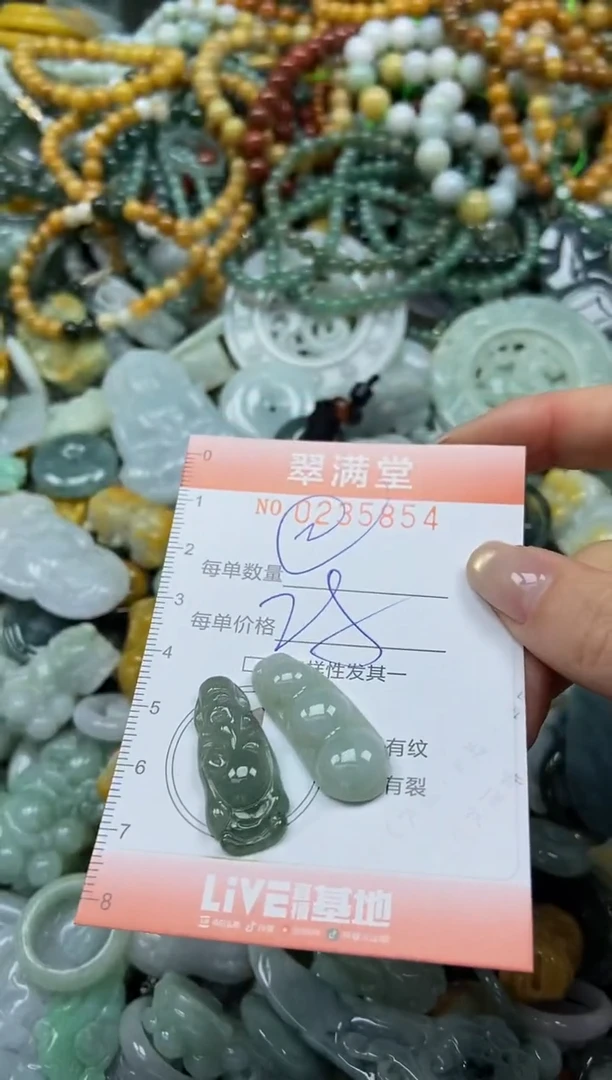 未镶嵌挂件翡翠闪购0235854