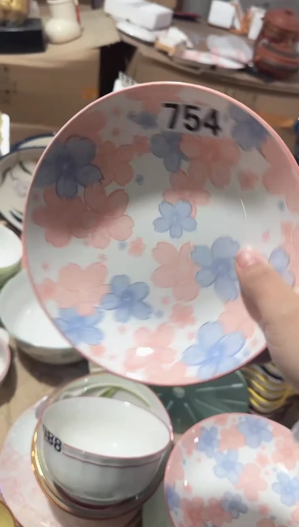 【7寸★4个】黑点针眼属正常陶瓷都有介意慎拍微瑕破损包赔