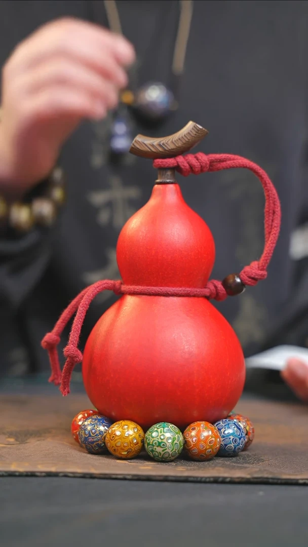【闪购商品】YS210大漆酒葫芦不包手串及旋转底座