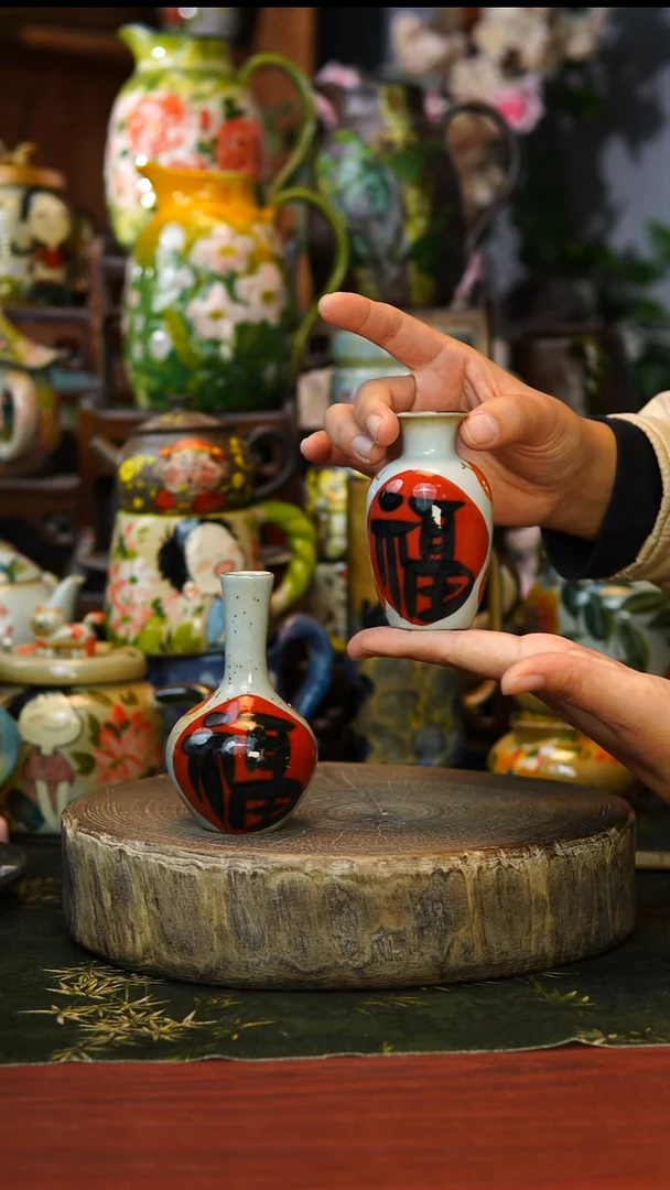 陶瓷9景德镇手工手绘釉下彩陶瓷