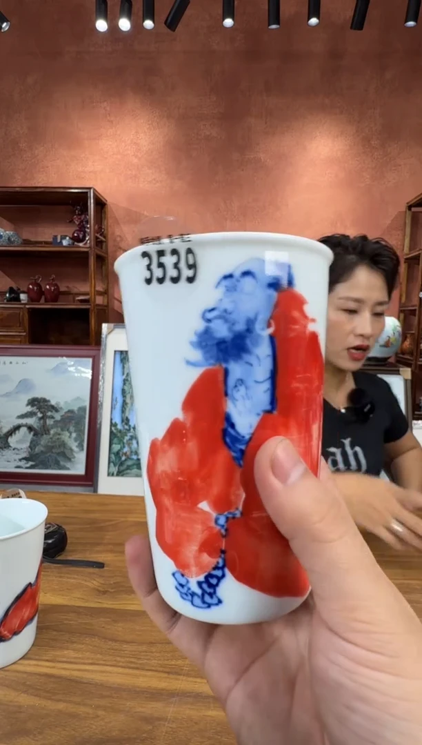 吴义松陶盟手绘陶瓷编码：