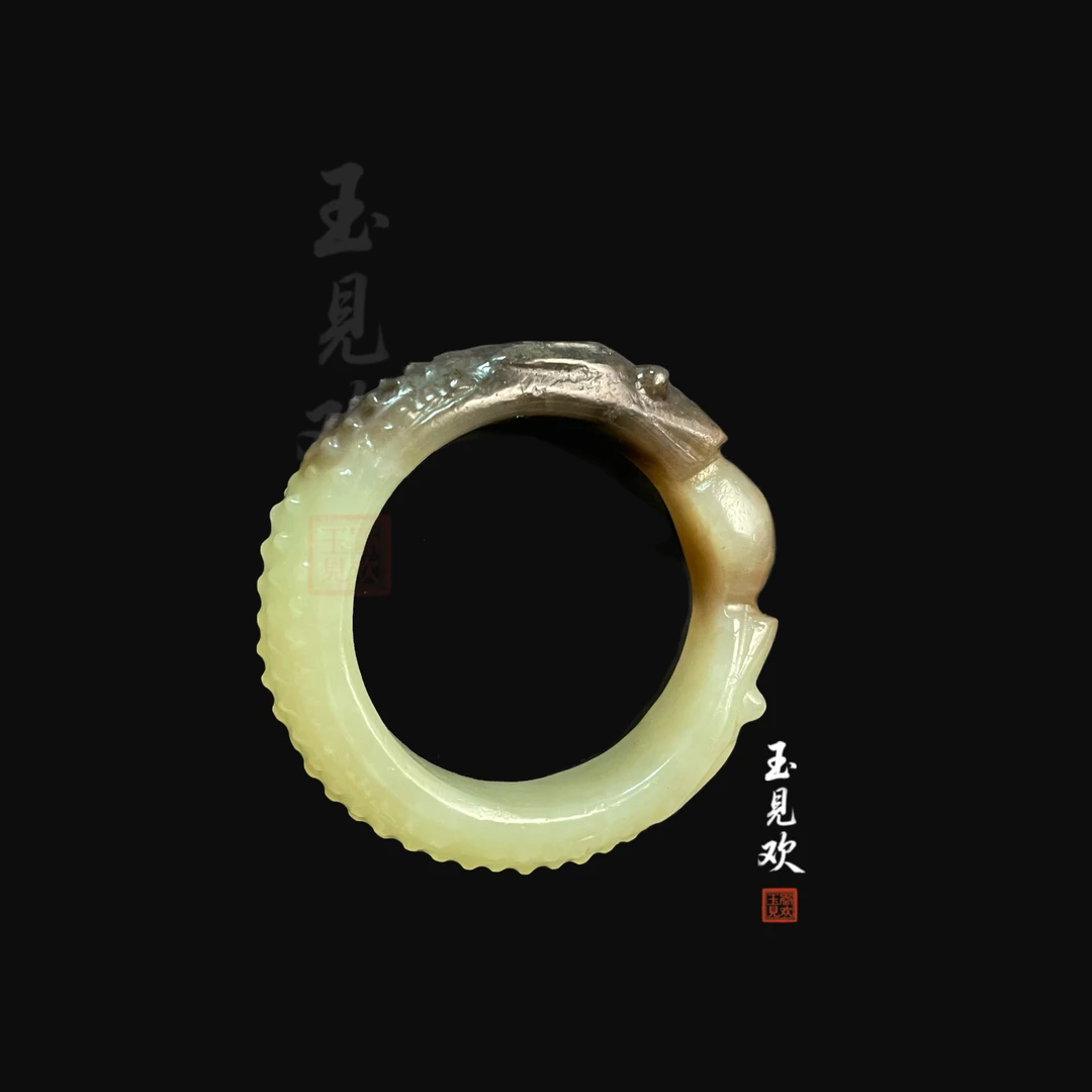 螭龙玉环佩