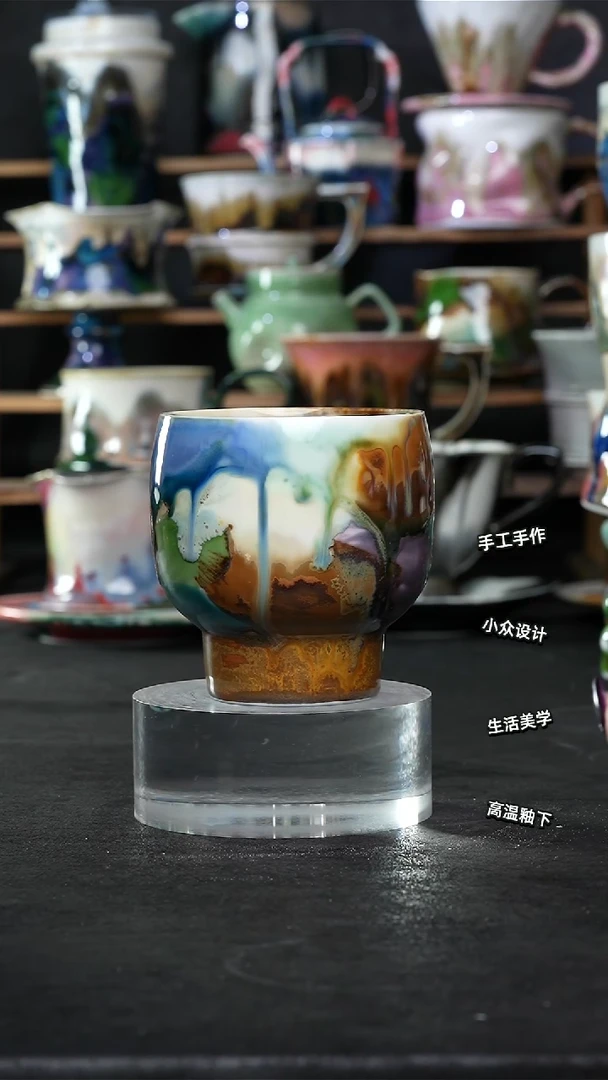 设计师款景德镇森涩手创陶瓷（食品级）591