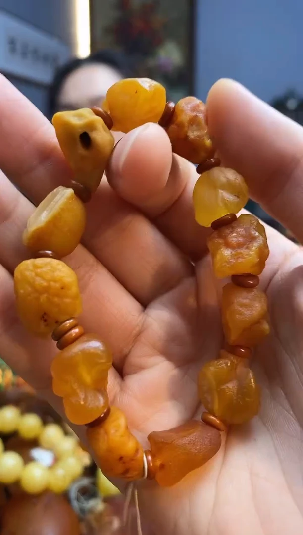 手串琥珀未镶嵌手串