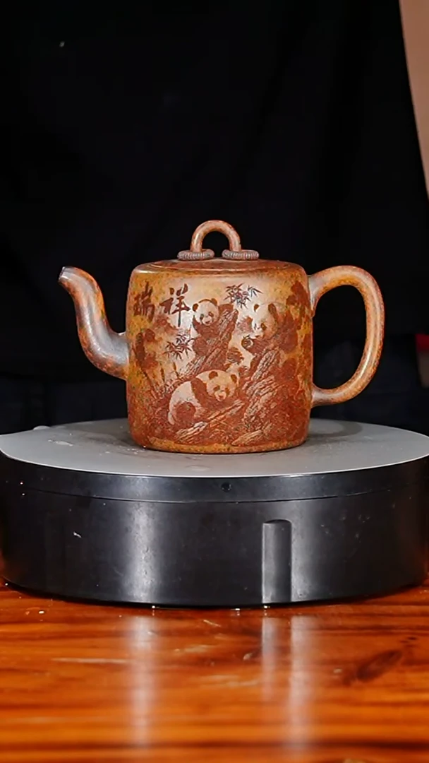 宜兴原矿紫砂壶茶壶400C