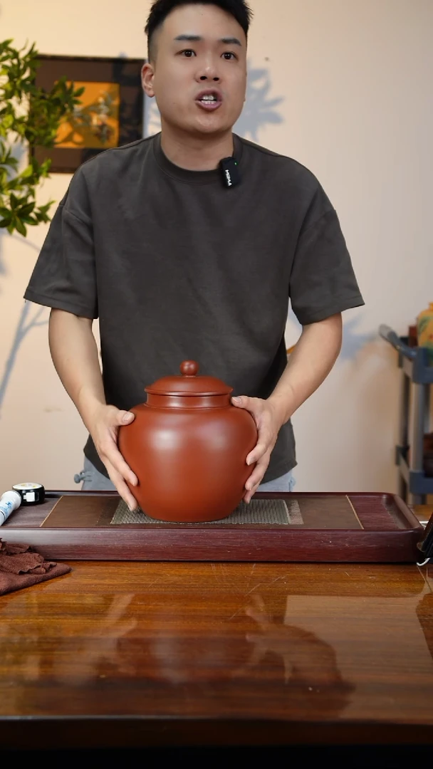 宜兴原矿紫砂茶叶罐