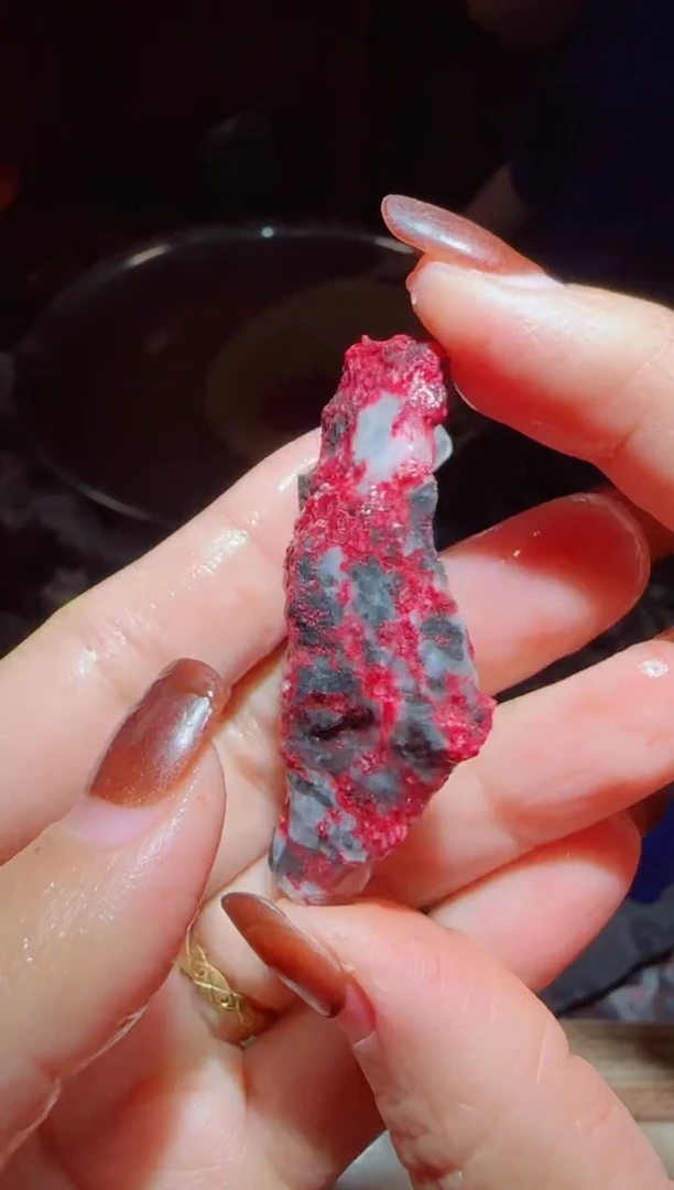 天然辰砂朱砂毛料29