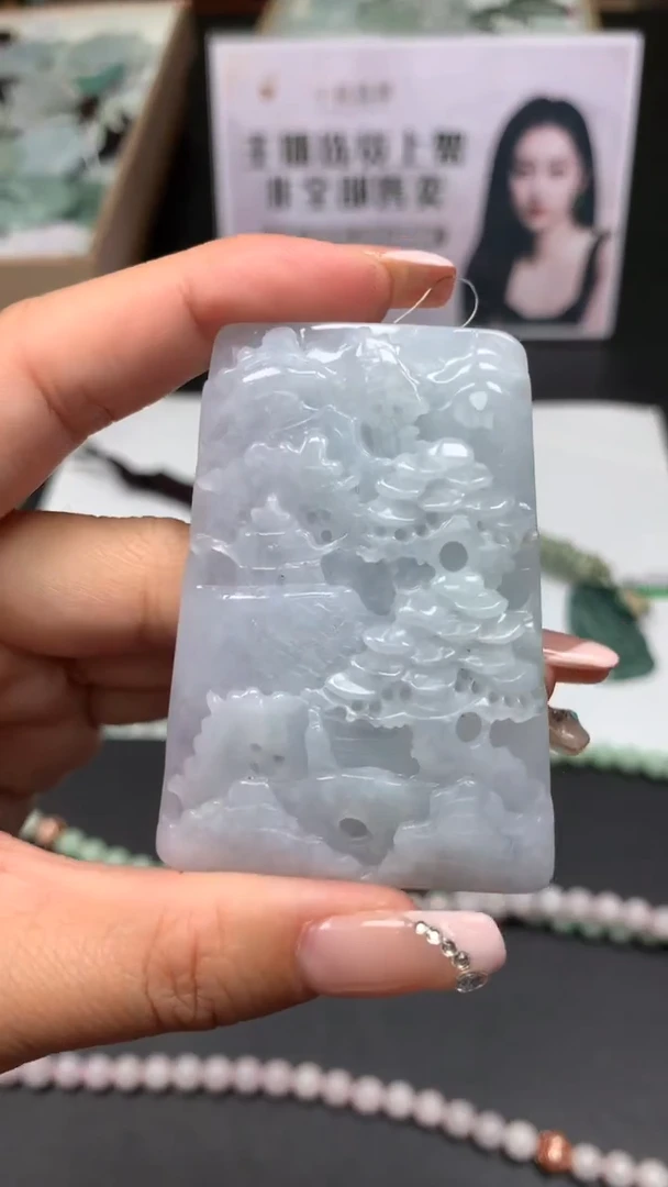 【闪购商品】定制翡翠未镶嵌不退不换CMH1件-A