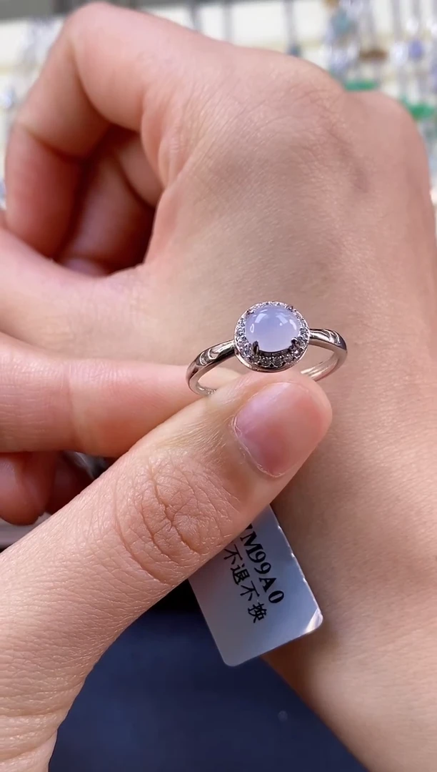 颈饰银S925镶嵌翡翠16035