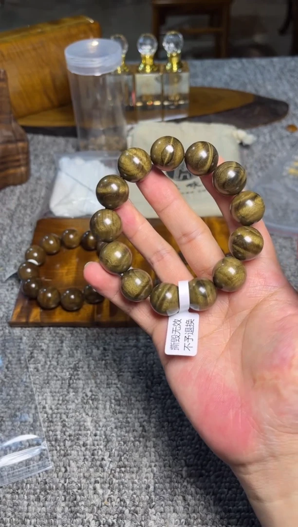 阴沉木手串/手链1.8水波纹188