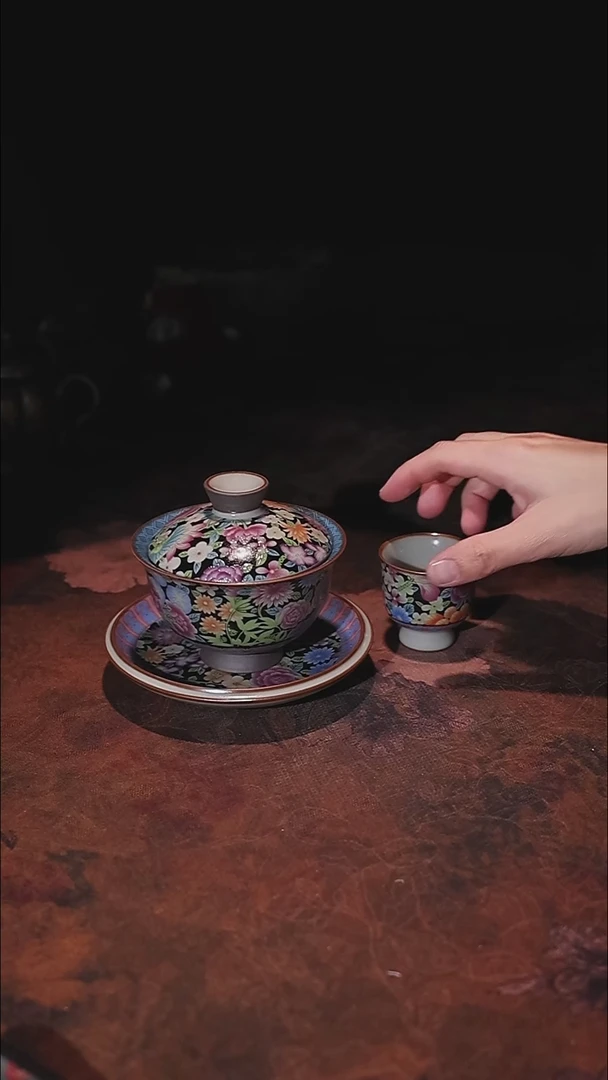 陶瓷茶具（无礼盒）@@A13458