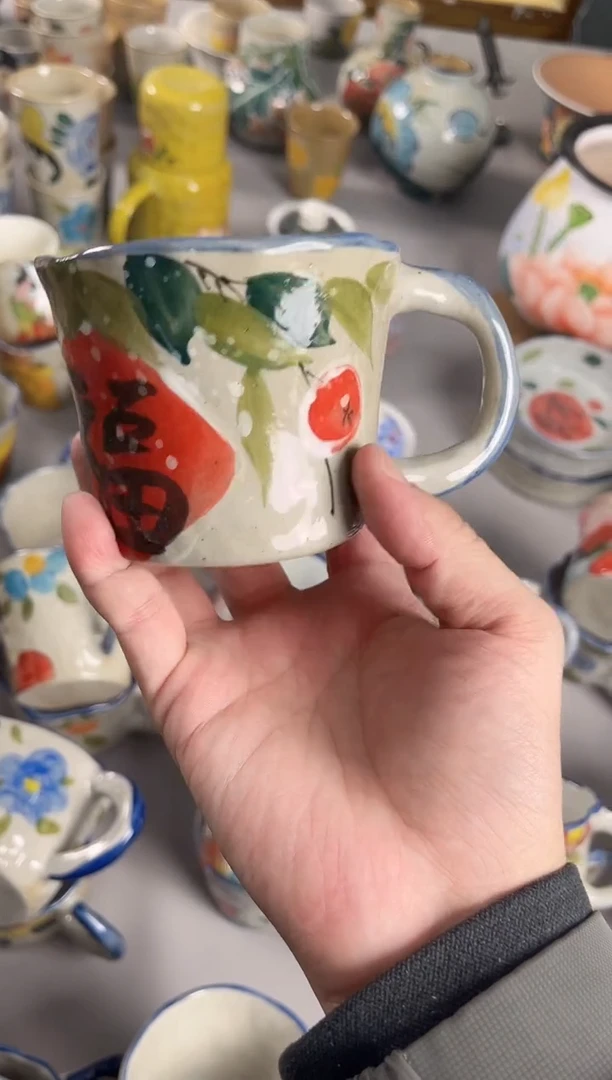 【闪购商品】瓷片景德镇手绘高温釉下彩