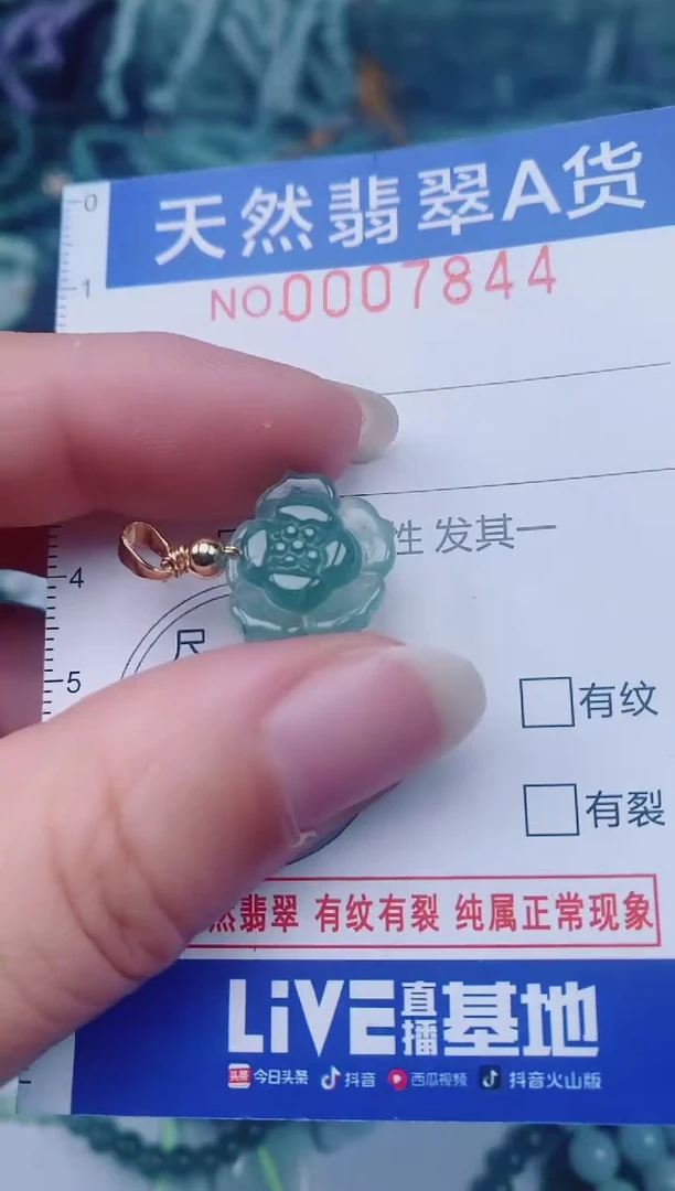 颈饰未镶嵌翡翠00007844