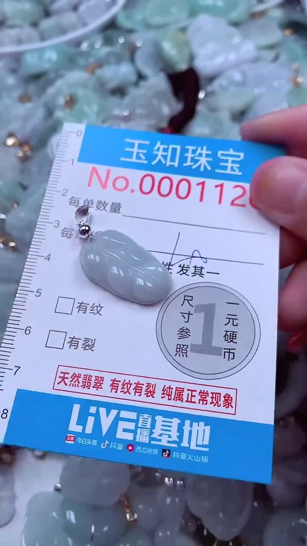 吊坠(不含链)未镶嵌翡翠1120