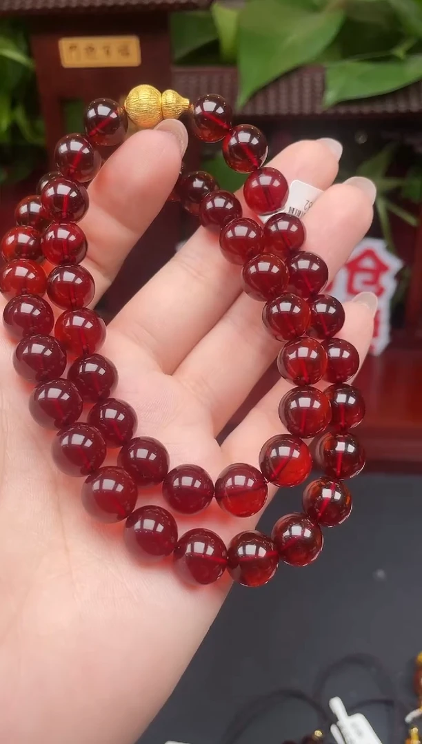 血珀颈饰未镶嵌项链M082多样性发其一