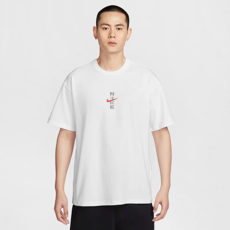 NIKE/耐克 白色短袖 全对系列  舒适亲肤透气 考生必备 IH0835100