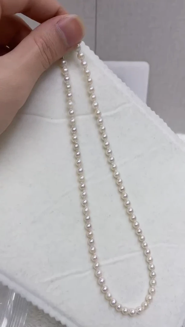 颈饰银S925镶嵌海水珍珠