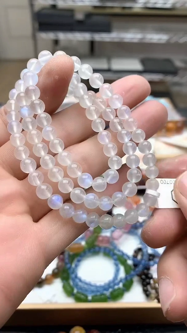 【闪购商品】月光石手链未镶嵌手链71