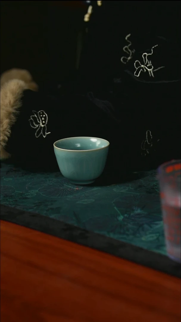 刻花杯 支钉 仿古 一级品  80毫升