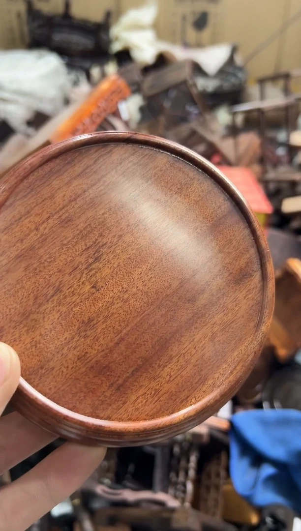 【闪购商品】木400底座花架摆件处理