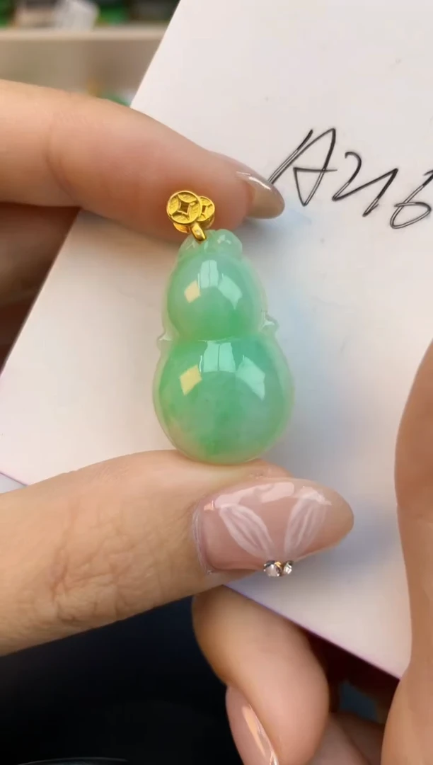 颈饰未镶嵌翡翠天然缅甸a货翡翠百元以上9元证书费自理