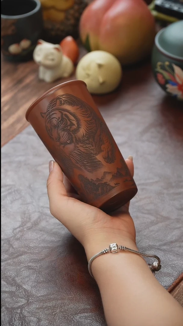 茶杯紫砂紫砂杯主人杯