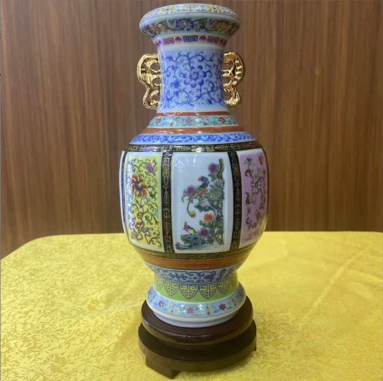 小号天圆地方瓷王尊