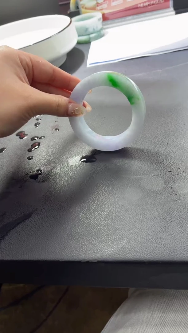 未镶嵌手镯定制翡翠窦*ddj