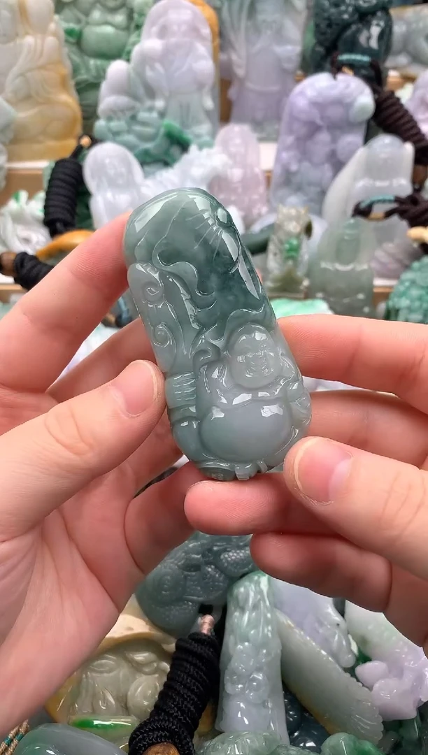 吊坠(不含链)未镶嵌翡翠1