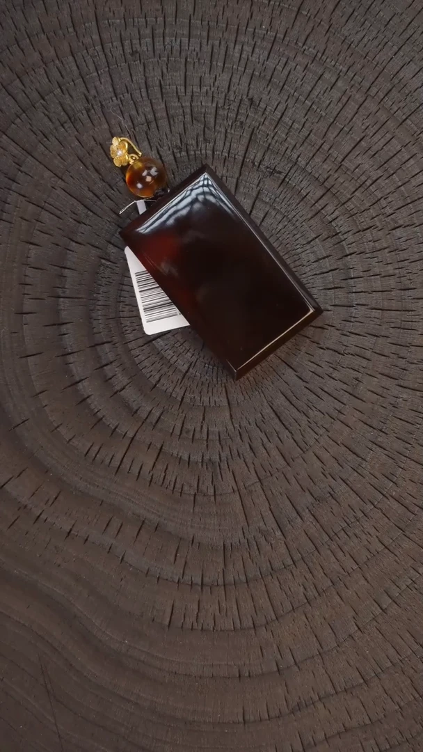 琥珀吊坠(不含链)未镶嵌紫罗兰平安无事牌吊坠 29g